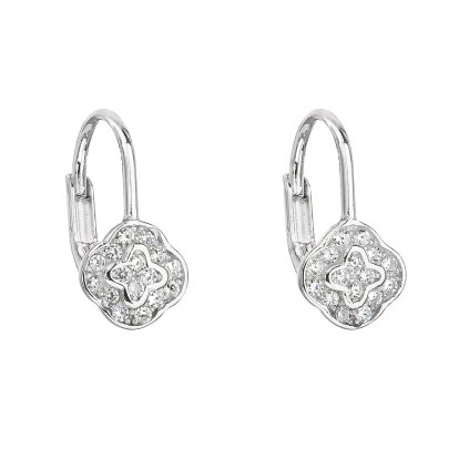 21965 stribrne nausnice visiace so zirkónom v bielej farbe 11211 1