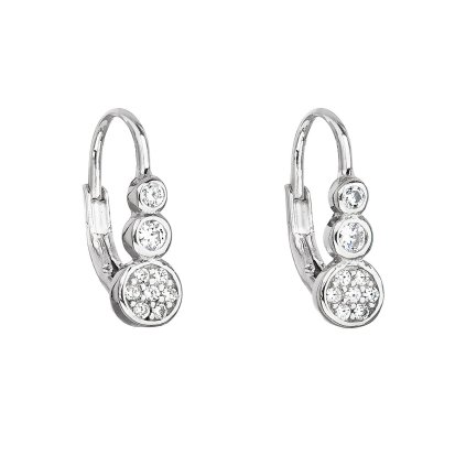 21983 stribrne nausnice visiace so zirkónom v bielej farbe 11179 1