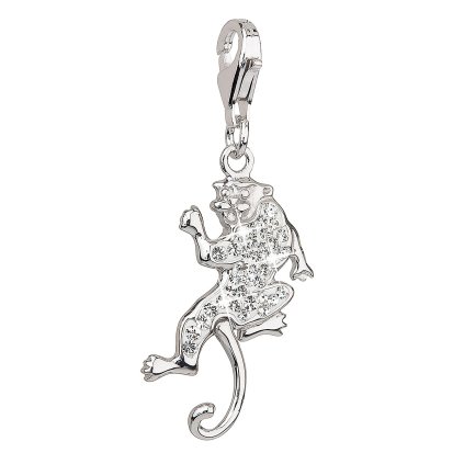 22214 stribrny prívesok s kryštálmi biely panter 34819 1