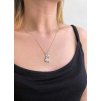 26462 1 stribrny nahrdelnik so swarovski kryštálmi srdce biele 32071 1