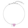 27197 2 strieborný náramok so syntetickým opalom ružové srdce 13018 3