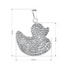 27752 3 strieborný prívesok s kryštálmi swarovski kacenka 74094 1