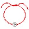 27920 kabbalah červený náramok proti uhranutiu strieborný strom života so zirkónmi 13021 3