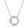 28211 2 stribrny nahrdelnik s kryštálmi swarovski fialovy 32016 3 violet
