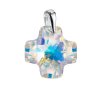 28592 stribrny prívesok s kryštálom swarovski ab efekt kríz 34011 2 ab