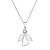 28616 3 stribrny nahrdelnik anjel so swarovski kryštálom biely 32082 1 crystal