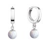 28883 stribrne nausnice kruhy s bielym syntetickým opalom 11404 1 white