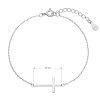 28922 1 strieborný náramok s väčším kríkom 63008