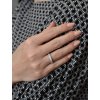 Strieborný prsteň so zirkónmi biely 885025.1 (Veľkosť 48 (ø15,3 mm))