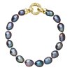 29549 perlový náramok z pravých riečnych perál modrý 23011 3 peacock