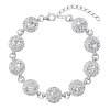 17597 stribrny náramok so swarovski kryštálmi biely 33048 1