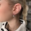 29960 1 stribrne nausnice visiace s velkym zirkónom bielo 11451 1