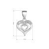 30065 1 strieborný prívesok dve srdcia so zirkónmi 14011 1