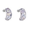 17675 stribrne náusnice visiace s kryštálmi swarovski fialový pulkruh 31164 3