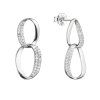 31082 stribrne nausnice visiace ovalky so zirkónmi biele 11449 1