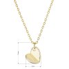 31274 1 pozlátený stribrny nahrdelnik srdce 62013