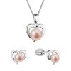 31436 perlova súprava srdicka s ružovou ricnou perlou 29060 3b pink