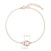 31544 1 pozlátený stribrny rose naramok krúžky so zirkónmi 13033 1 crystal