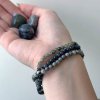 31916 1 náramky s mineralnymi kameňmi labradorite jaspis 43043 3 cierne