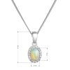 32024 2 stribrny nahrdelnik luxusne s pravym opalom biely 12085 3 opal