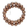 32240 1 perlový náramok dvojrady tmavé bronzovy 33065 3 bronze