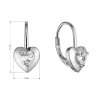 32348 1 stribrne nausnice srdicka so zirkónom 11513 1 crystal