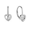 32354 stribrne nausnice srdce so zirkónom 11514 1 crystal
