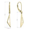 32387 1 pozlátené stribrne nausnice visiace 61023