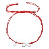 32498 kabbalah náramok so strieborným nekonečnom 13048 3 red
