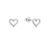 32531 stribrne nausnice mala srdicka 61036