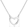 32660 1 stribrny nahrdelnik srdce so zirkónom 12109 1