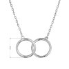32693 1 strieborný nahrdelník s krúžkami 62026