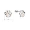 32741 1 stribrne nausnice labky s perleťou 11519 1 perleť