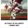 33071 5 textilný náramok kabbalah červené so strieborným futbalovým mikom 13057 3 red