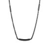 42007.3 čierna mat náhrdelník o 1