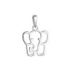 34828 stribrny privesek slon 64043