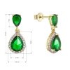 11793.3 green zircon 2 tone New