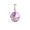 18956 1 prívesok bizutéria so swarovski kryštálmi fialové guľaty 54001 5