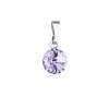 19013 prívesok bizutéria so swarovski kryštálmi fialové guľaty 54018 3 violet