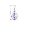19013 1 prívesok bizutéria so swarovski kryštálmi fialové guľaty 54018 3 violet