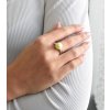 Strieborný prsteň so Swarovski perlou pastelovo žltý 35022.3 (Veľkosť 52 (ø16,6 mm))