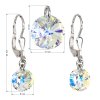 16553 1 sada šperku s kryštálmi swarovski nausnice a prívesok ab efekt kulate 39090 2