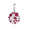 20804 prívesok bizutéria so swarovski kryštálmi cerveny guľaty 54023 3 ruby