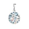 20807 prívesok bizutéria so swarovski kryštálmi modry guľaty 54023 3 aqua