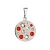 20825 prívesok bizutéria so swarovski kryštálmi oranzovy guľaty 54024 3