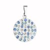 20888 prívesok bizutéria so swarovski kryštálmi modry guľaty 54021 3 sapphire