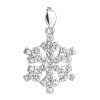 21380 stribrny prívesok s kryštálmi swarovski biela vlocka 34221 1