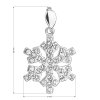 21380 2 strieborný prívesok s kryštálmi swarovski biela vlocka 34221 1