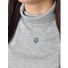 21590 1 strieborný prívesok s kryštálmi swarovski modry guľaty 34225 3 blue style