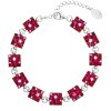 21653 stribrny naramok so swarovski krystalmi cerveny 33047 3 cherry